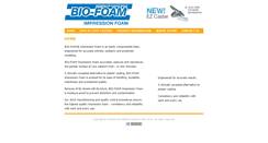 Desktop Screenshot of biofoamimpression.com